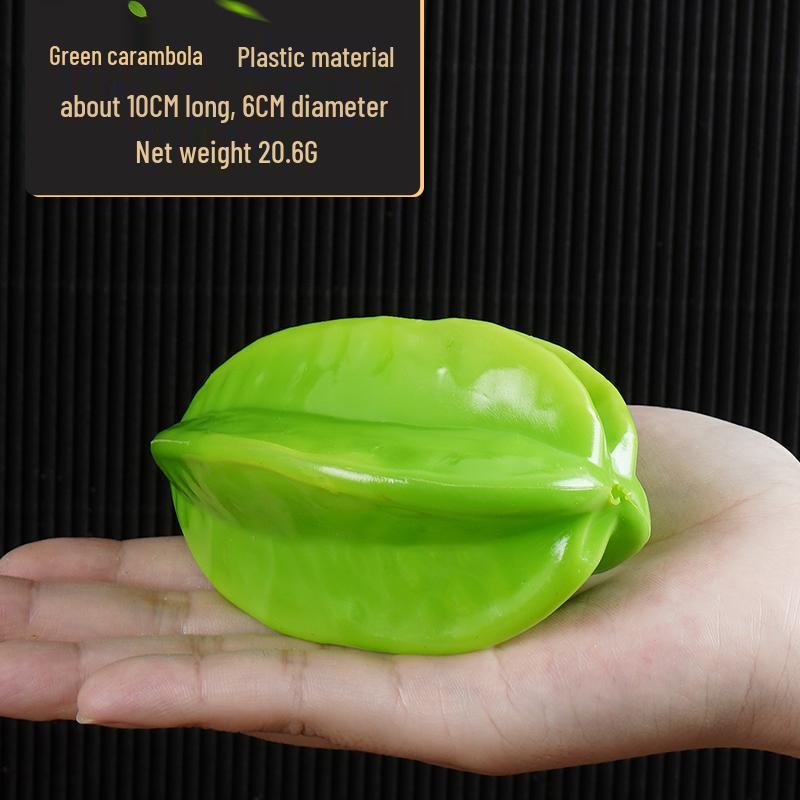 Plastic Apple Fruit and Vegetable Teaching Aid Prop Figurine for Early Education Display