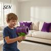 Non Lethal Air Flow Toy Handheld Cannon Toy, Portable Shooter for Kids, Outdoor Family Gathering Entertainment Play Bubble Machine, Funny Prank