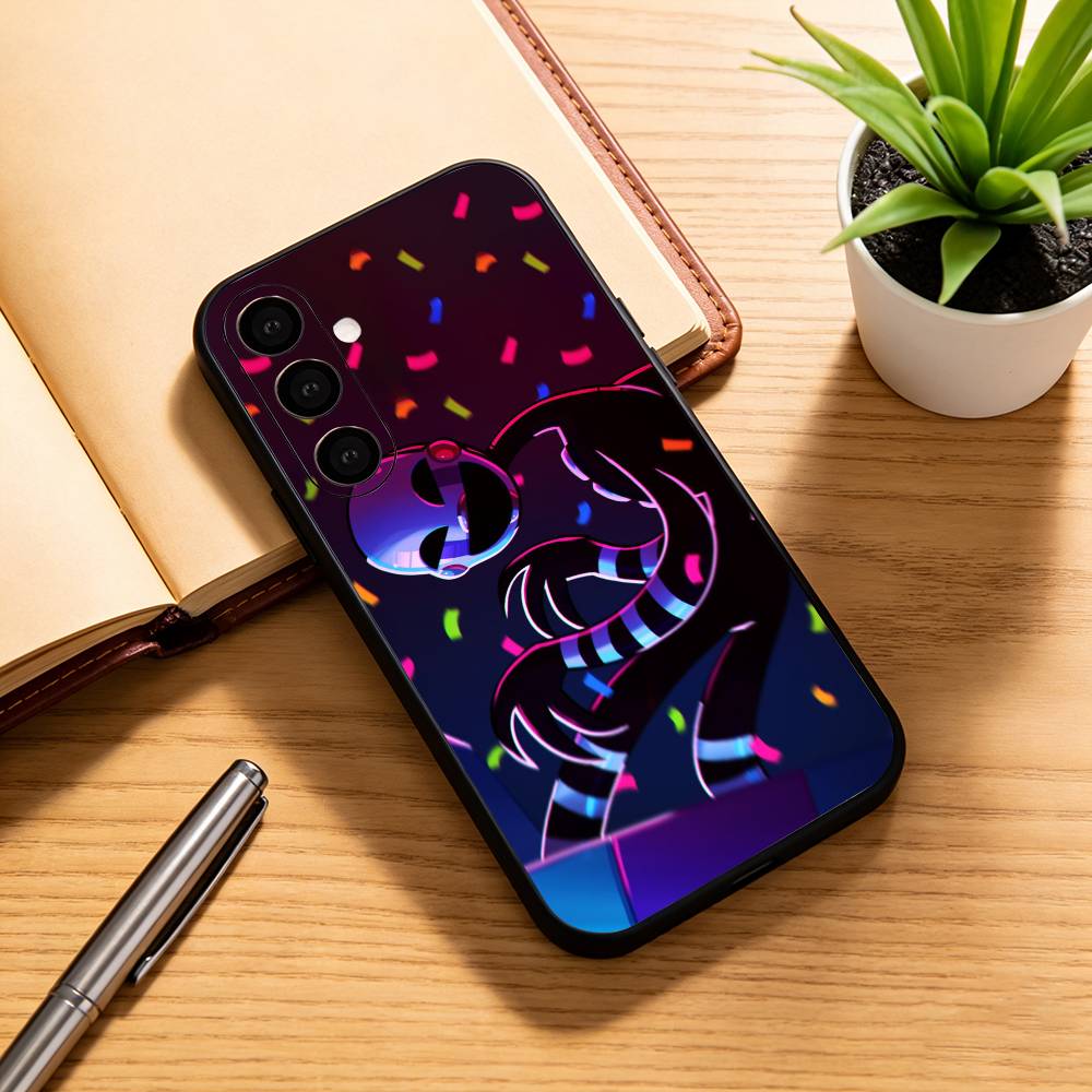 F-Five N-Nights at Freddy's FNAF  Phone Case Black Silicone Soft For Samsung Galaxy A73,A72,A71,A70,A53,A52,A51