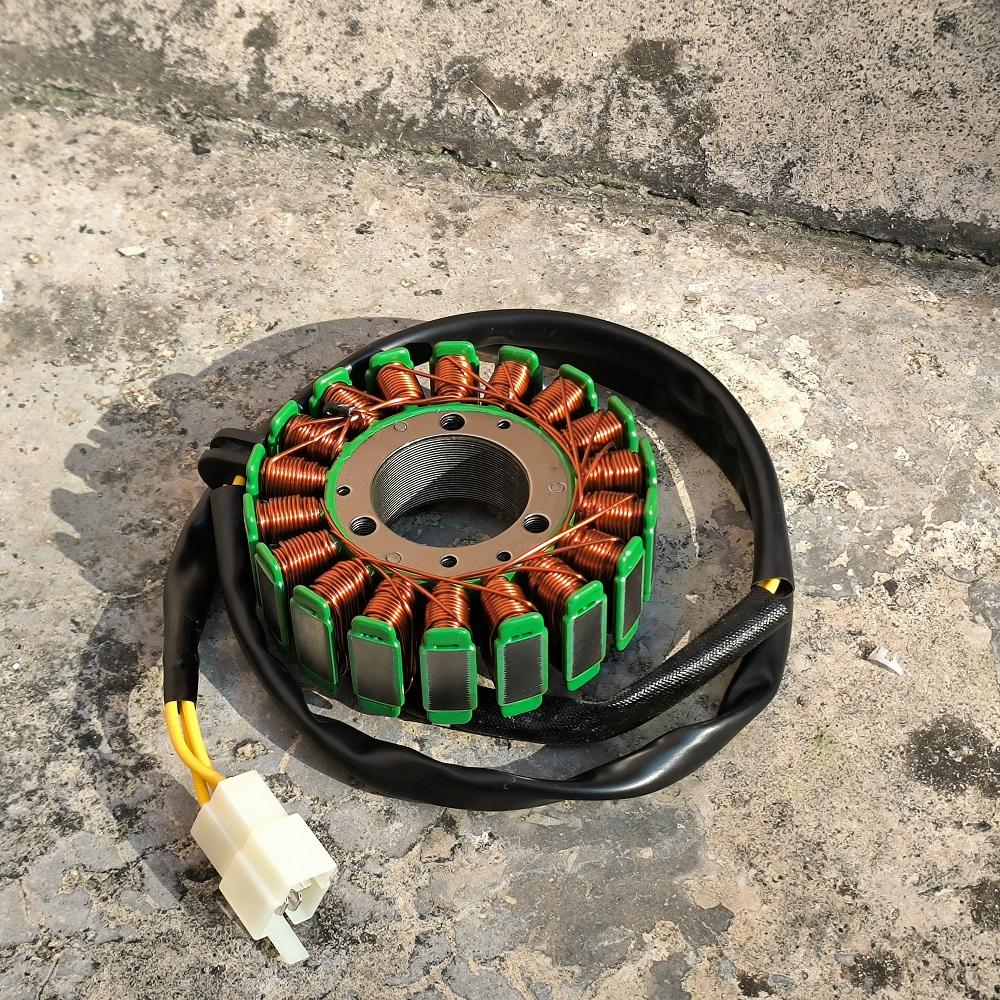 Bobina de estator de motocicleta com 3 pinos para Regal Raptor DD250G-2 DD250E-9 DD250G-3 DD300 DD350