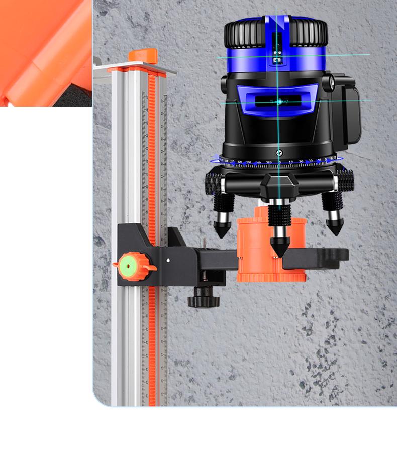 Wall-Mounted Spirit Level Infrared Lift Support Bracket