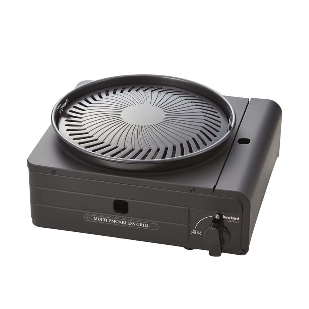 Iwatani Cassette Stove Cassette Fu Multi Smokeless Grill Black CB-MSG-1 Made in Japan