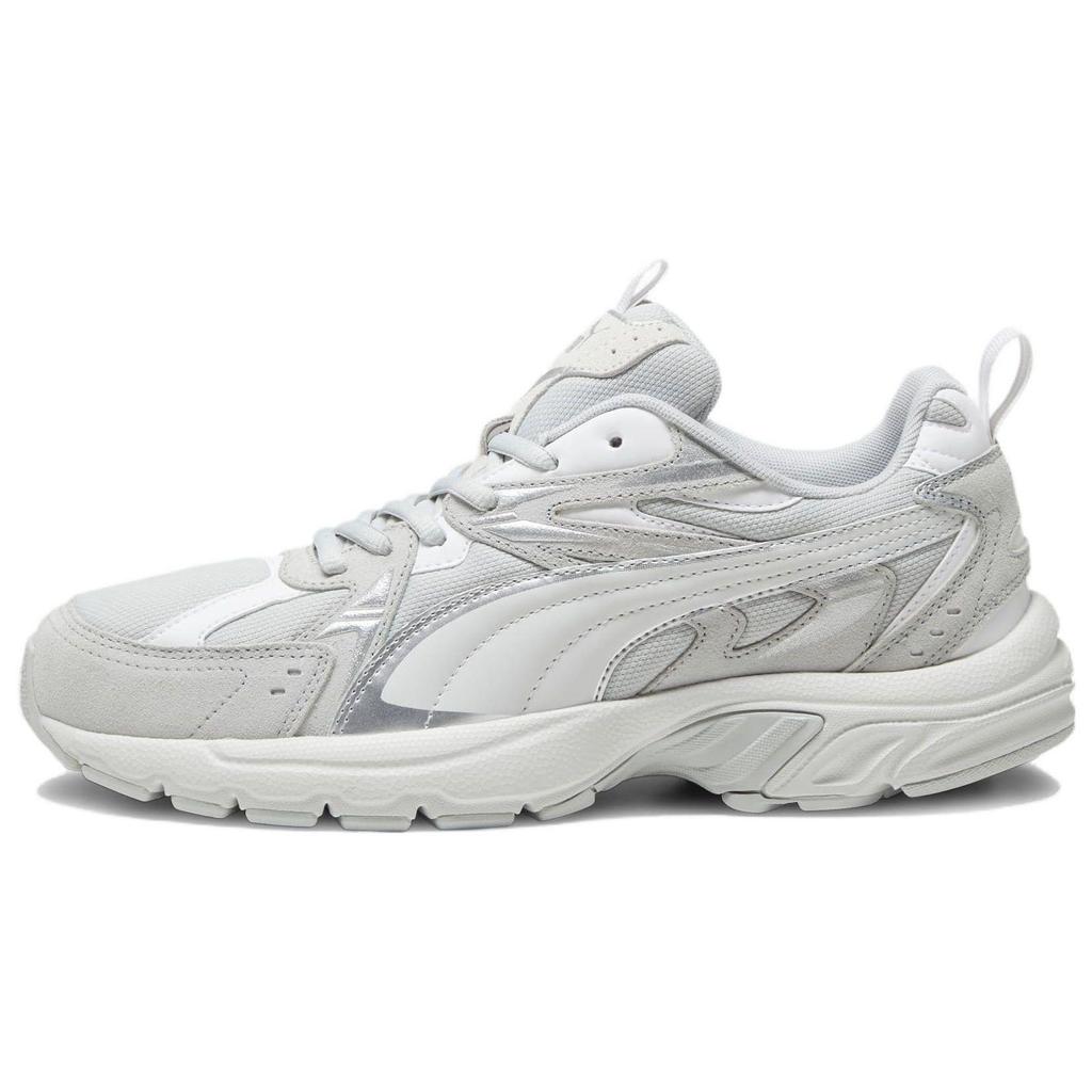 Puma Milenio Tech Suede Unisex Gray White 393489-02