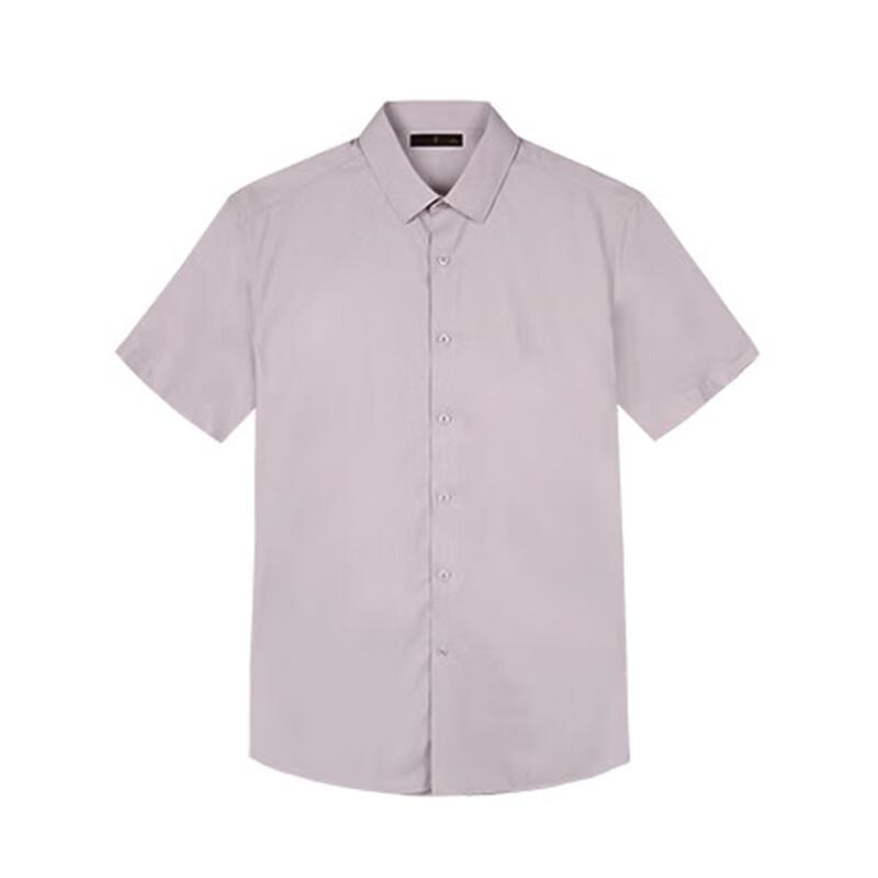 TRIES Men s Slim Fit Short Sleeve Shirt 38