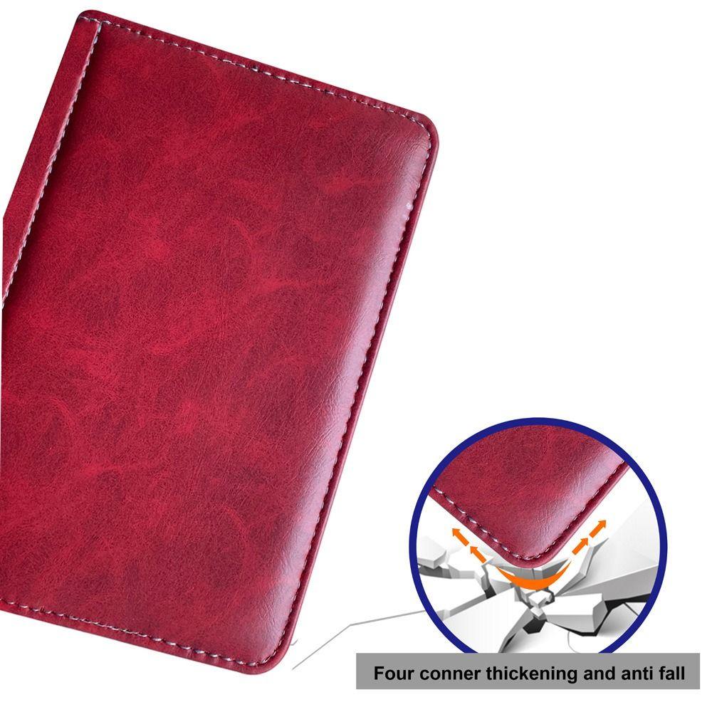 Leather 6inch E-Reader Case Anti-fall Back Cover Premium Folio Cover for Sony PRS T1