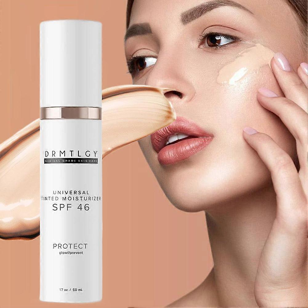 50ml DRMTLGY Crema Solare Viso Anti-Età All-In 1 SPF46