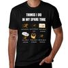 Things I Do In My Spare Time Run Tshirt Holiday Casual Short Sleeve Top
