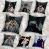 C-Crocraxker Rapper C-CRO Pillow Case Anti-dustmite Pillowcase Invisible Zipper Silky Short Plush Sofa Cushion Cover