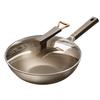 Yoshida Craftsman 34cm Light Fume Wok Set