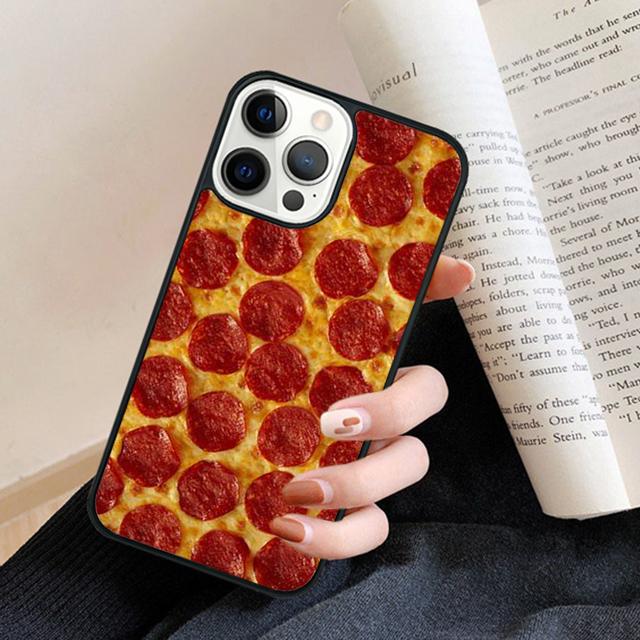 Capa Black Pizza New Phone Case Back Cover for iPhone 17 Air 16 15 14 13 11 12 Pro Max Plus Fundas Coque