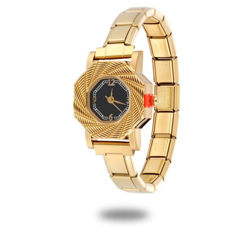 Vintage Luxury High Quality Women's Men's Stainless Steel Windmill Shaped Watch Bracelet For Friend Birthday DIY Jewelry Gifts