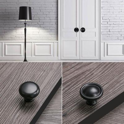 Hardware Cupboard Dresser Variety Style Black Series Furniture Door Handle Wardrobe Pulls Cabinet Pulls Drawer Knob