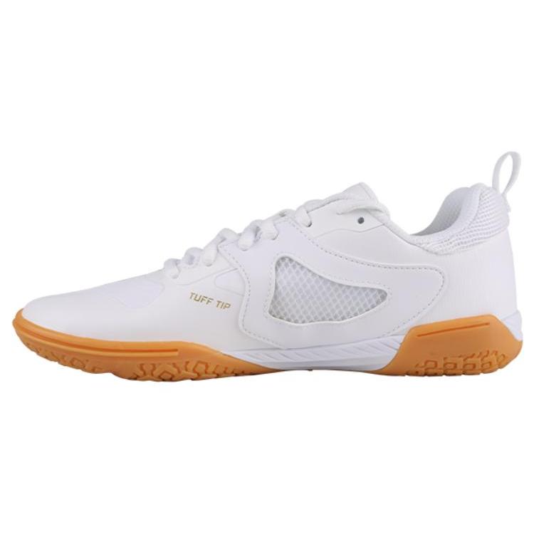 

New LiNing Breathable Wear-Resistant Slip-Resistant Low-Top Table Tennis Shoes Unisex White Gold APTS011-3 36