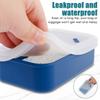 Travel Soap Case Silicone Shampoo Bar Holder with Draining Leakproof Portable Travel Soap Container for Bathroom