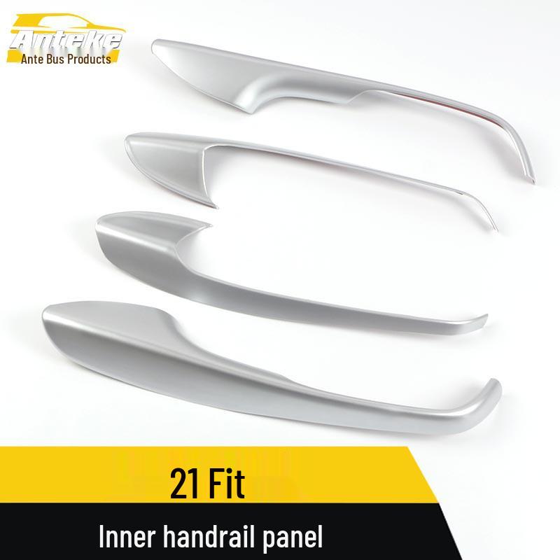 21 Fit Interior Armrest & Handle Trim Electroplated Decoration Stickers