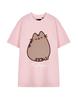 Pusheen Short Sleeved TShirt Womens Pink Official Merch