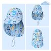 Breathable Summer Baby Bucket Hat Cartoon Pattern Printing Baby Sun Visor Cap  Unisex