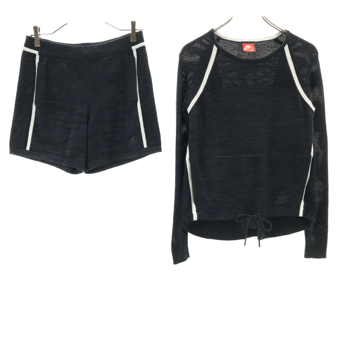 

NIKE Long sleeve Cut Setup S Navy system Shorts Women Used