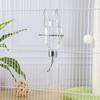 2Pcs 180Ml Pet Drinking Bottle Hanging Water Fountain for Rabbits Hamsters Chinchillas Leakproof Clean Safe Smooth