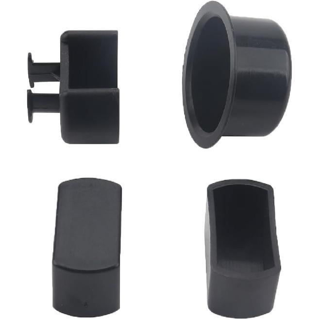 Tailgate Hinge Insert Set, E7TZ99430B22A, Compatible with Dodge Compatible with Ford Pickup Truck