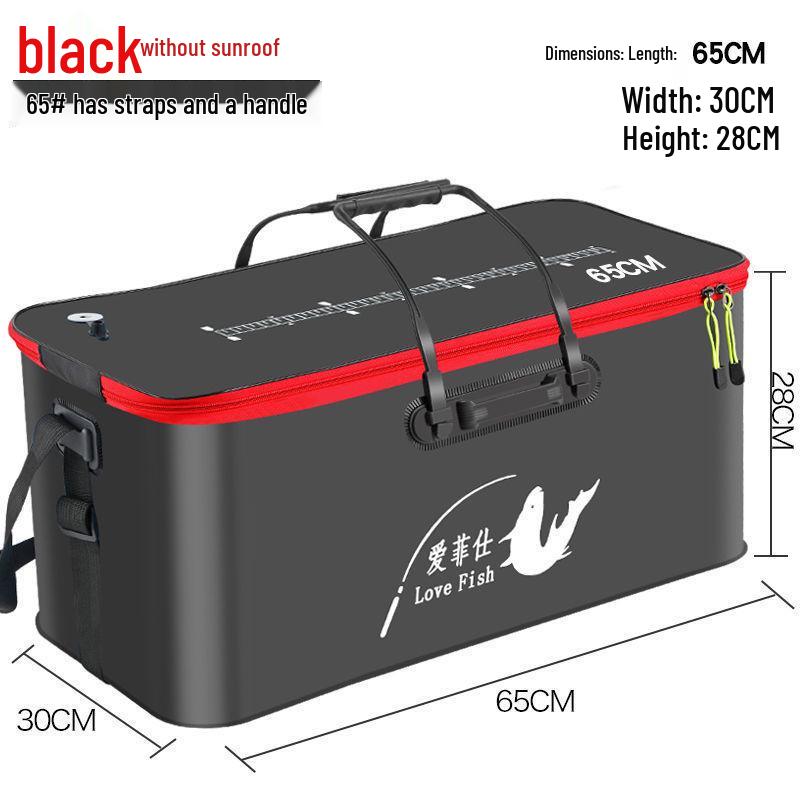 Găleată Pliabilă Multifuncțională din EVA pentru Păstrarea Peștelui - Geantă Grosă pentru Pește cu Livrare Gratuită