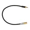 Aumotop 3-pin Mini XLR Male Cable with Gold-Plated Plugs, Noiseless 3.5mm To XLR Cord, for Professional Audio Equipment, Compact and Durable
