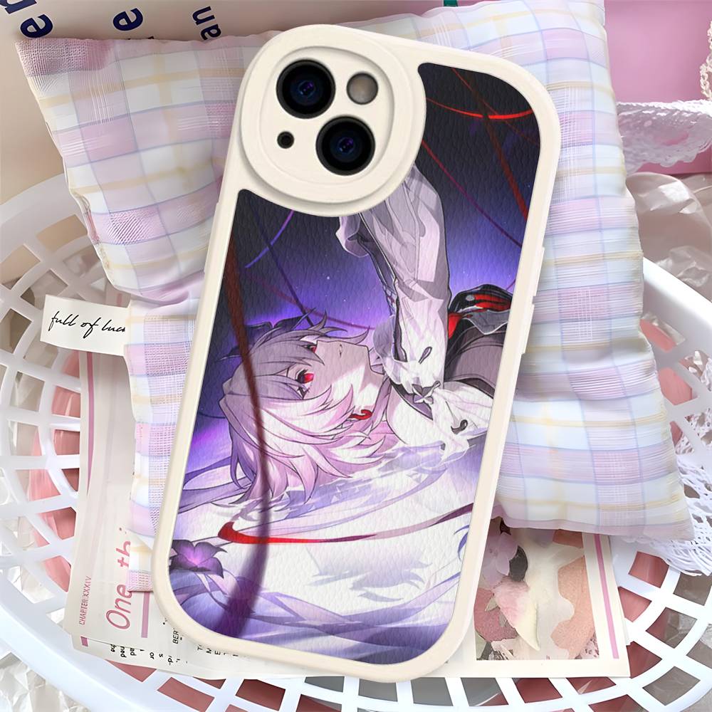 Coque de téléphone Honkai Star Rail Cyrene Cuir Rigide Pour IPhone 16 15 14 13 12 Mini 11 14 Pro Max Xs X Xr 7 8 Plus Fundas