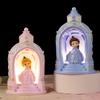 Fairy New Princess Drives To Castle Star Nightlight Button Powered Battery