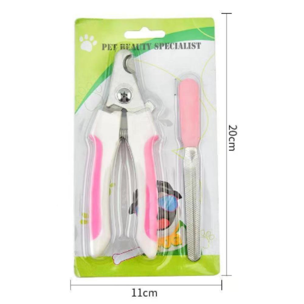 Pet Nail Clippers, Dog Nail Files, Dog and Cat Claw Pliers,professional Trimmers with Protection and Safety Locks