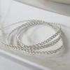 5Yards Golden Silver Embroidery Lace Trim Ribbon DIY Handmade Clothing Wedding Dress Sewing Materials 0.5CM Wide