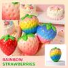 Strawberry Stress Toy 3 Random Colors for Sensory Play