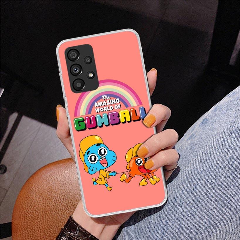The Amazing World Gumball Phone Case For Samsung Galaxy A17 A16 A15 A14 A13 A57 A56 A55 A54 A53 A37 A36 A35 A34 A33 A26 A25 A24