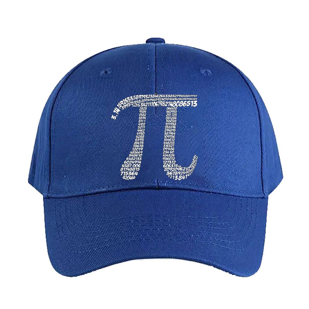 Pi Symbol   decimal values cap Summer Woman Man Adult Hat Casual Adjustable Funny Dad Printed Baseball Caps boyfriend