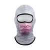Fall Winter Pullover Hat with Cute Pet Print and Full Face Neck Cover for Outdoor Use
