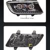 Compatible with Jiefang Hany V2.0: Upgraded Super Bright Dual-Lens LED Headlight Assembly