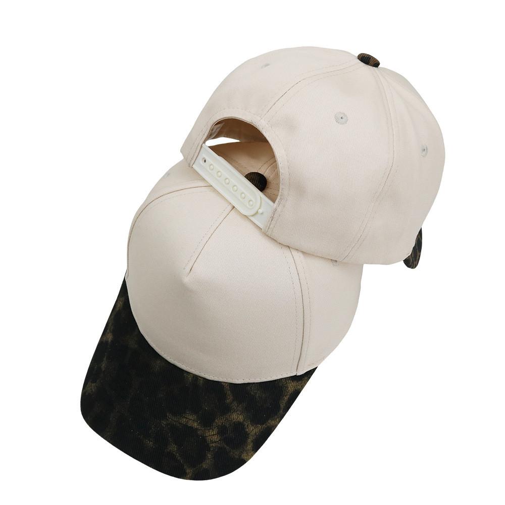 Cotton Baseball Cap With Embroidered Lettering For Casual Men Women Summer Sun Protection