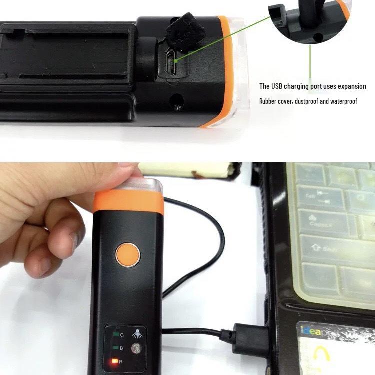 Smart Touch Bicycle Headlight with USB & Light Sensor for Mountain Cycling