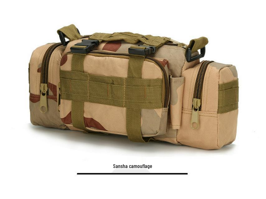 Cross-border Tactical Camouflage Waist Bag - Large Capacity Shoulder Camera Tool Bag