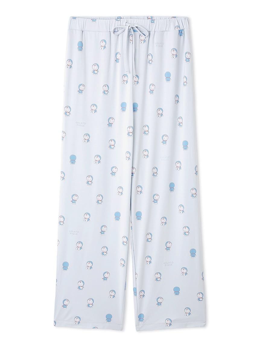 

Мужские длинные брюки с принтом Дораэмона от Gelato Pique синий