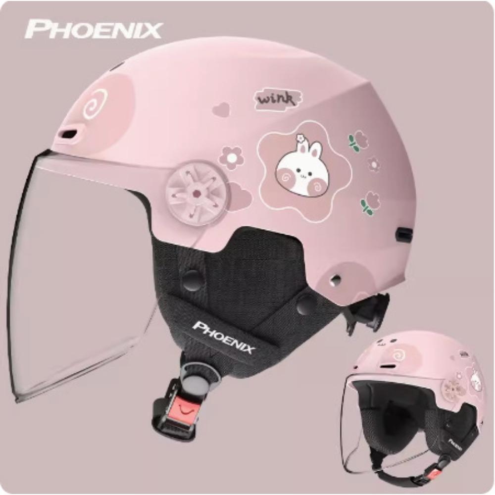 Children's Electric Car Helmet Motorcycle Helmet Cartoon Half Helmet Summer Helmet Four Seasons Helmet
