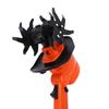21V Cordless Tiller Cultivator 235RPM 4 Row Tines 1.5Ah Battery 4in Working Width Handheld Garden Cultivator for Gardening