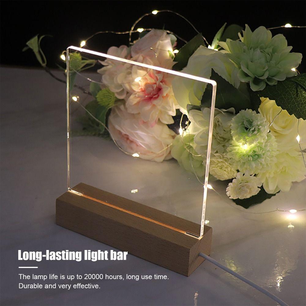 Light Art Decor Resin Holder Base Light Plate Base Night Lamp LED Lights Holder Night Light Base