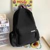 Schoolbag spring and summer new fashion candy color small fresh backpack waterproof and wear-resistant student schoolbag women's solid color casual 