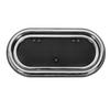 Boat Hatch Oval Porthole Window with Switch Handle 16 X 8in Internal Opening UV Resistant Waterproof Deck Hatch Window for Marine Yacht