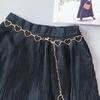 Waistband Pants Classic  Chain Love Heart Hollow Girdle For Women Hip Hop Style Fashion Fine  Belts Trendy