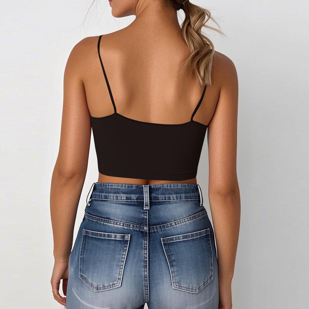 Damenmode Farbe Enganliegendes Westentop