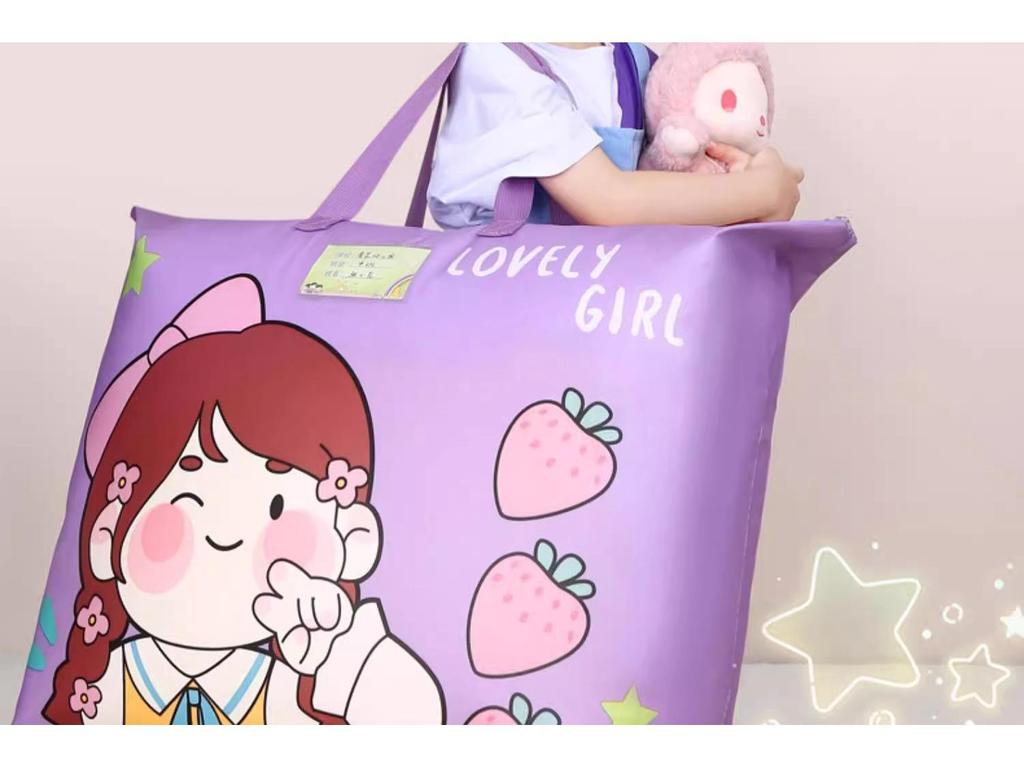 3.6 Grundausstattung für Neulinge: Wasserdichte Aufbewahrungstasche für Kinder, Steppdecke mit großem Fassungsvermögen für Studenten