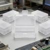 9V Battery Storage Holder Case, Snap-Lid Box for Sorting Spare Batteries in Drawers, Offices,Battery Rectangular Case