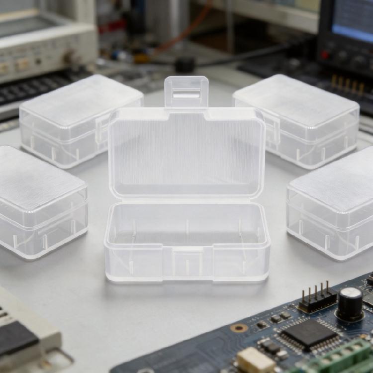 9V Battery Storage Holder Case, Snap-Lid Box for Sorting Spare Batteries in Drawers, Offices,Battery Rectangular Case