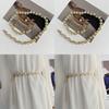 Stylish Korean Women's Pearl Waist Chain Elegant Dress Accessory For Fashionable Outfits